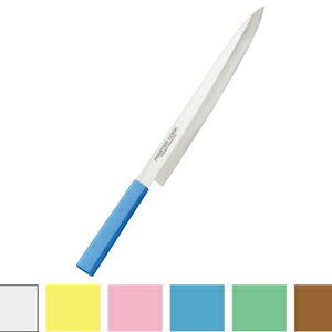 マスターコック抗菌カラー 柳刃MCYK　Bブラウン　27Cm「直送品」