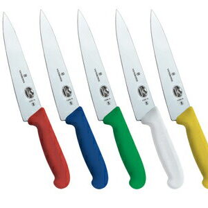 VICTORINOX マルチ力ラーシェフナイフ(牛刀包丁)19Cm　5.2008.19GB　イエロー「直送品」