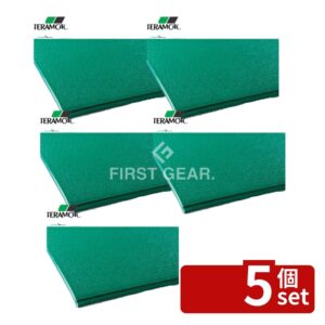 【5個セット】テラモト テラクッション 極厚 グリーン 450×600mm MR-069-020-1 [法人限定] | テラクッション 極厚クッションマット 足腰疲労軽減マット 立ち仕事マット 防炎マット PVCマット クッションマット 職場環境改善 450×600mm テラモト 極厚マット