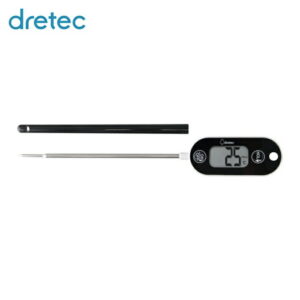 ドリテック dretec 防水クッキング温度計 ブラック (1個) O-280BKHA