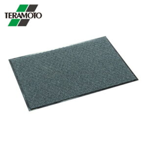 テラモト 雨天用マット ニューリブリードマット グレー 600×900mm (1枚) MR-049-340-5