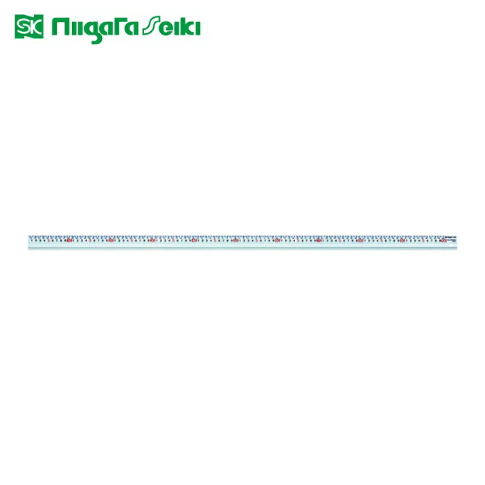 SK 新潟精機 AS-100 アルミスケール 100cm 1000mm (1本)