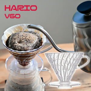 コーヒードリッパー クリア HARIO ハリオ V60 日本製