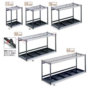 傘立て 業務用 折りたたみ式傘立A型 【傘60本立】(テラモト UB-280-260-0)(代引決済不可) (大型 傘たて オフィス レストラン 店舗 施設 激安)