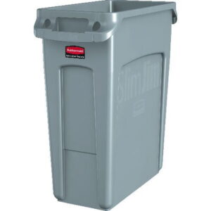 【期間限定!対象商品P2?20倍】 ラバーメイド　スリムジムコンテナ　（通気孔付き）　容量60．6L　1個 (1971258GY)