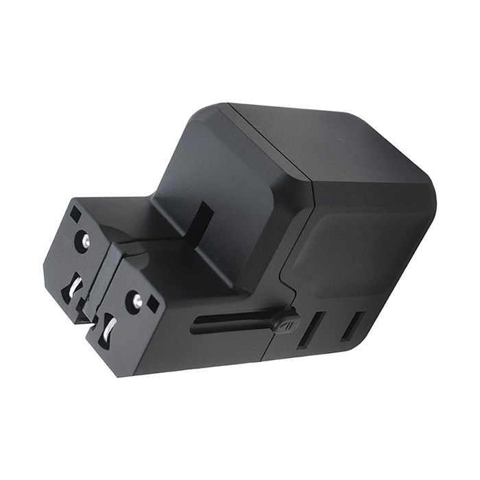 海外用マルチ変換プラグ USBA+C PD20W