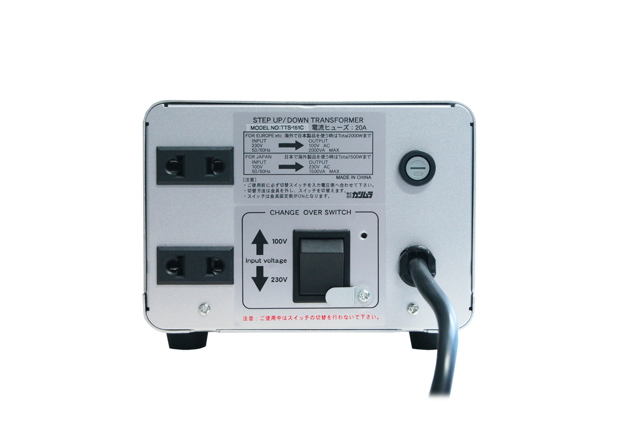 海外国内用大型変圧器 220-240V/2000VA - 画像 (2)