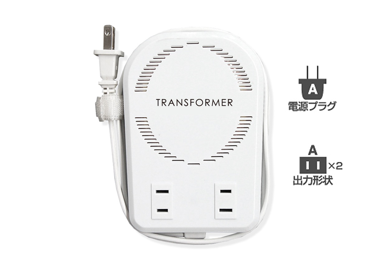 海外用薄型変圧器 110-130V/50VA-140VA 220-250V/50VA-110VA