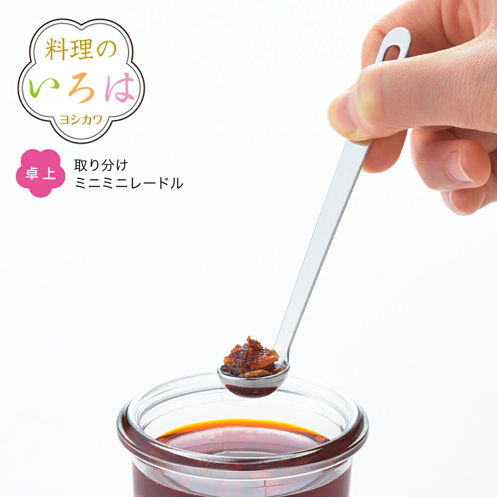 ◇料理のいろは 取り分けミニミニレードル◇
