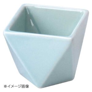 ヤマコー 用美 折り三角珍味入 青磁 27652