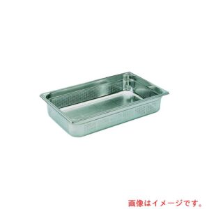 遠藤商事（TKG） ブウジャー ステンレス 穴明きホテルパン 7414．05 1／1×55mm