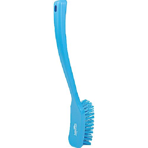 HillBrush ロングハンドルブラシ(ハード)青 406X50 1本