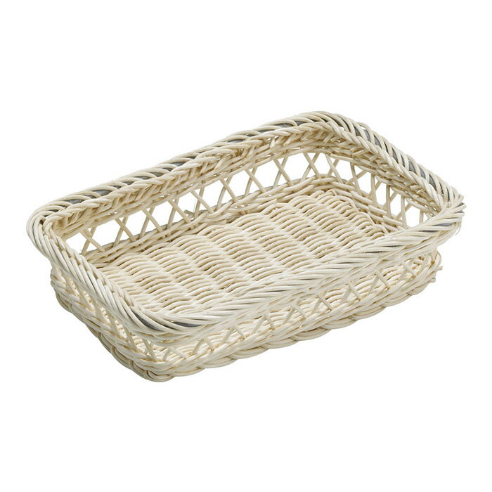 製パン用品・パンスタンド・パンかご お菓子作り・道具 藤 角カゴA ◇220×150×H55mm (1-1154-1001)