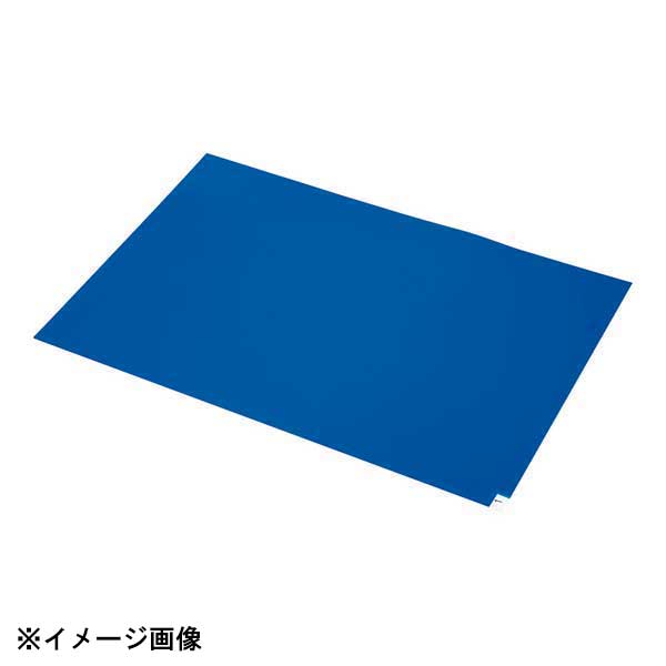 エコノミー粘着マット(10シート入) 600_1200 青