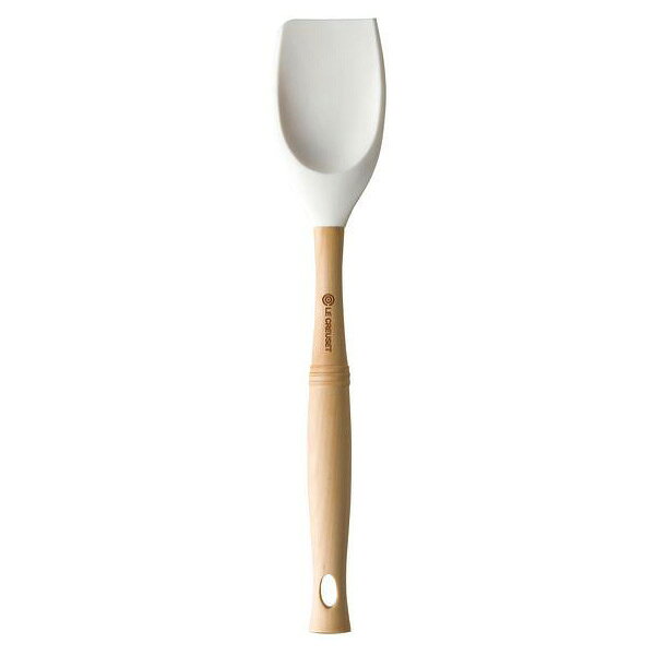 ル・クルーゼ (Le Creuset) グルメスパチュラVS スプーン型 ホワイト 930084-03