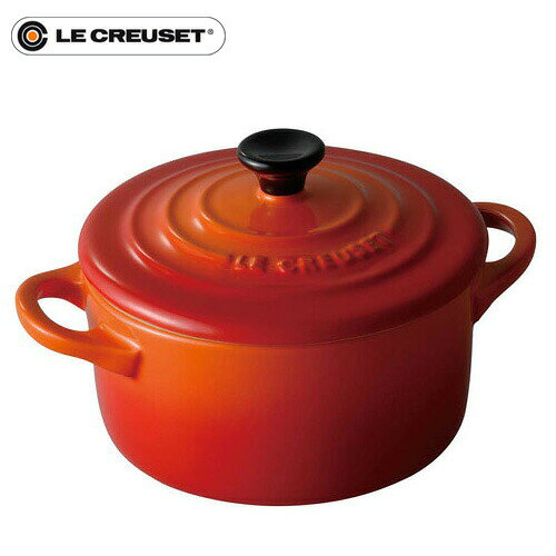 ル・クルーゼ (Le Creuset) ミニ・ココット オレンジ 910050
