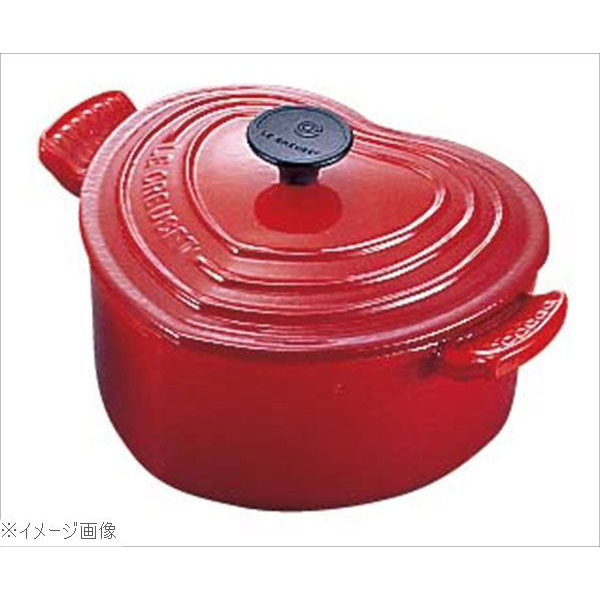 ル・クルーゼ (Le Creuset) ココットダムール 18cm チェリーレッド 25C1-02-06