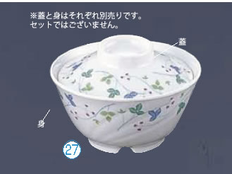 メラミン「コレット」 飯丼 CT-2010F 蓋