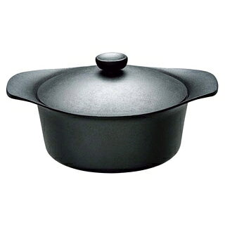 柳宗理 南部鉄鍋 深型 22cm 鉄蓋・ハンドル付