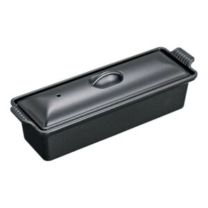 ル・クルーゼ テリーヌ・レクタ 32cm マットブラック 25024320000260