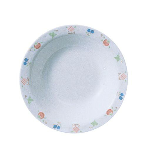 遠藤商事 メラミン「アプリケ」スープ皿 19cm AP-7817 RSC56817