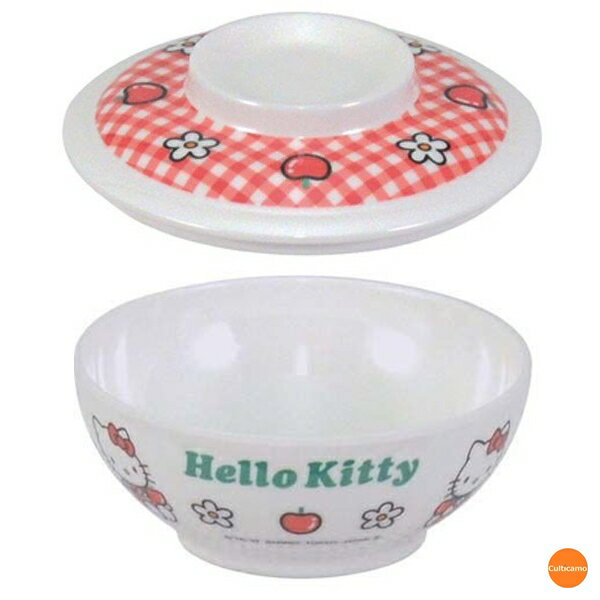 メラミンにおすすめのニューキティ メラミンお子様食器 汁碗 蓋付 RSL-98