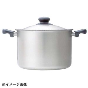12150601 1320柳宗理IH対応両手鍋22cm深型ツヤ消