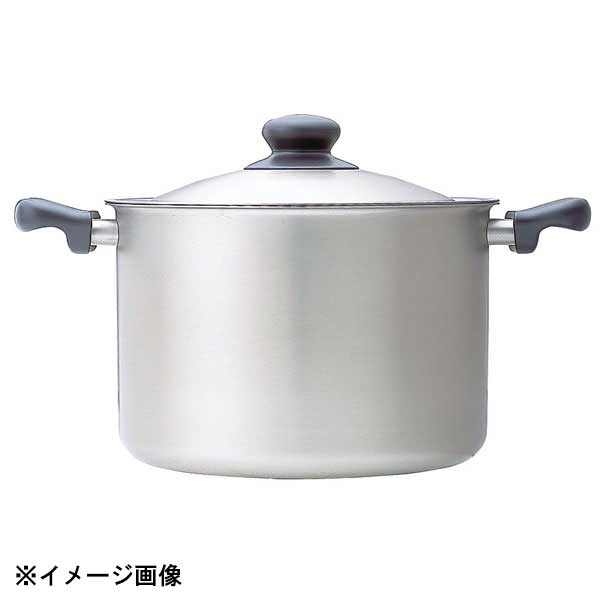 12150601 1320柳宗理IH対応両手鍋22cm深型ツヤ消