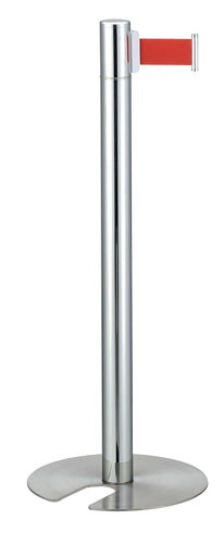 ■直送品 遠藤商事 ガイドポール ベルトタイプ GY912 Aタイプ レッド