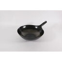 山田工業所 鉄打出片手中華鍋 1.6mm 33cm 001043