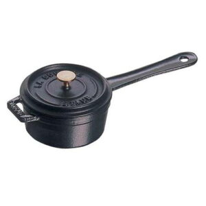 ストウブ スモール ソースパン 10cm ブラック 黒 40509-537 ストウブ