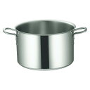 本間製作所 IHマエストロ 3層鋼クラッド半寸胴鍋 36cm(24.0L) 本体 012282