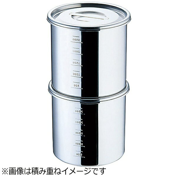UK18-8目盛付 キッチンポット 17cm - 画像 (2)