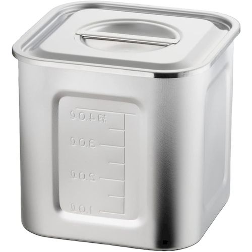 AG 21-0目盛付角キッチンポット 18cm(5.3L) - 画像 (2)