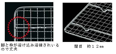 18-8 角バットアミ クリンプ目 4枚取 30409 - 画像 (3)